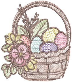 Sketchy Easter | Machine Embroidery Designs by JuJu