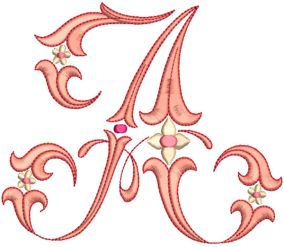 Sophia Monogram | Machine Embroidery Designs by JuJu