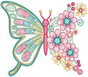 Splendid Spring  | Machine Embroidery Designs by JuJu