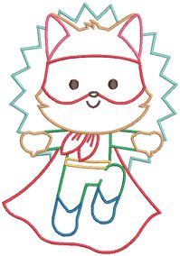 Superhero Critters Digital Embroidery Machine Designs by JuJu