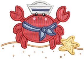 Sweet Nautical 4 Machine Embroidery Designs By JuJu