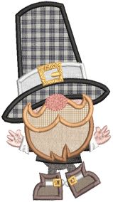 Thanksgiving Gnomes Digital Embroidery Designs by JuJu