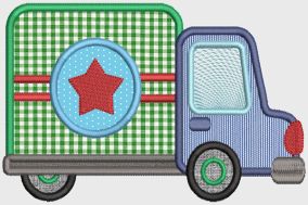 Things That Go 1 Digital Machine Embroidery Designs by JuJu