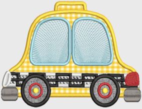 Things That Go 2 Digital Embroidery Designs by JuJu