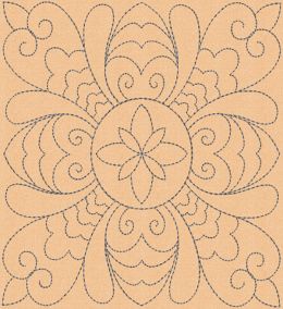 Traditional Quilt Blocks 4 Machine Embroidery Designs by JuJu