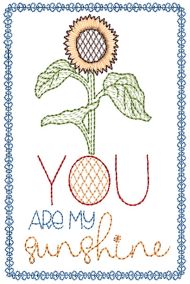 You Are Special Greeting Cards 1 | Machine Embroidery Designs by JuJu