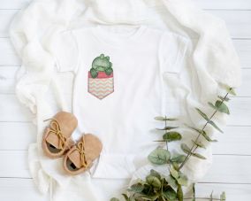 Pocket Dinosaur | Machine Embroidery Designs by JuJu