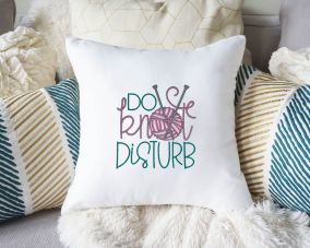 Knitting Word Art 2 | Machine Embroidery Designs by JuJu