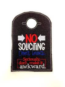 ITH Doorknob Hangers Set 5 | Machine Embroidery Designs by JuJu