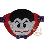 ITH Dracula Banner Charm | Machine Embroidery Designs by JuJu