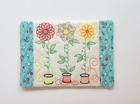 ITH Dream Create Inspire Mug Rug | Machine Embroidery Designs by JuJu