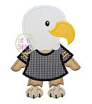 Eagle Jersey Applique | Machine Embroidery Designs by JuJu