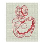 Easter Sunbonnets Redwork Machine Embroidery Designs by JuJu