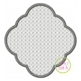 Itch 2 Stitch Elegant Scroll Frame Motif Digital Embroidery Machine Designs by JuJu