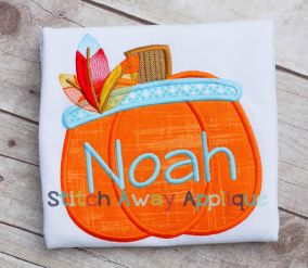 Feathers Pumpkin