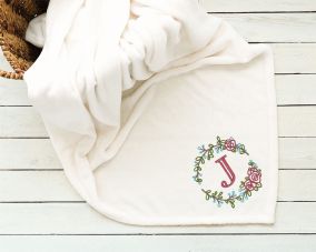 Floral Laurel Wreaths 2 | Machine Embroidery Designs by JuJu