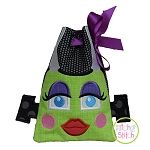 ITH FrankenBride Treat Bag | Machine Embroidery Designs by JuJu