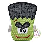 Frankie Face 2 Applique | Machine Embroidery Designs by JuJu
