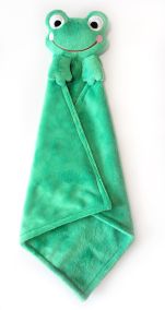 ITH Frog Baby Blanket Lovie | Machine Embroidery Designs by JuJu