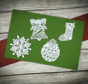 Free Standing Lace Christmas 1 Machine Embroidery Designs by JuJu