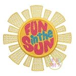 Fun in the Sun Applique | Machine Embroidery Designs by JuJu