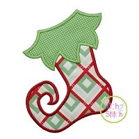Funky Stocking Applique | Machine Embroidery Designs by JuJu