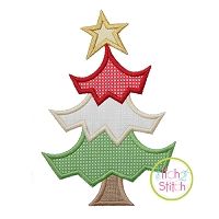 Funky Tree Applique | Machine Embroidery Designs by JuJu