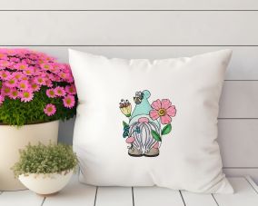 Spring Garden Gnome 2 | Machine Embroidery Designs by JuJu