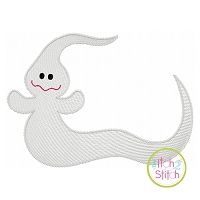 Ghost Frame Sketch Embroidery | Machine Embroidery Designs by JuJu