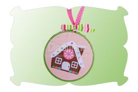 Gingerbread House Minis | Machine Embroidery Designs by JuJu