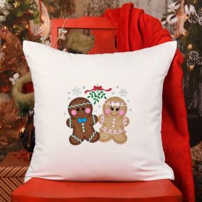 Gingerbread Fun Applique 1 | Machine Embroidery Designs by JuJu