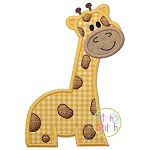 Giraffe Applique | Machine Embroidery Designs by JuJu