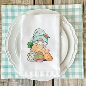 Easter Gnome Carrot Eggs | Machine Embroidery Designs by JuJu