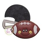 Football Helmet 2 Applique | Machine Embroidery Designs by JuJu