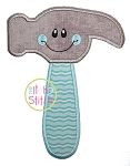 Happy Hammer Applique | Machine Embroidery Designs by JuJu
