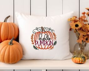 Fall Fun Word Art 3 | Machine Embroidery Designs by JuJu	