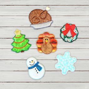  ITH Seasonal HOME Wall Hanging Add-Ons 4 | Machine Embroidery Designs by JuJu