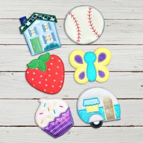 ITH Seasonal HOME Wall Hanging Add-Ons 1 | Machine Embroidery Designs by JuJu