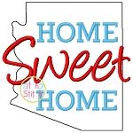 Home Sweet Home Arizona Embroidery | Machine Embroidery Designs by JuJu