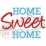 Home Sweet Home Kentucky Embroidery | Machine Embroidery Designs by JuJu