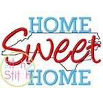 Home Sweet Home North Carolina Embroidery | Machine Embroidery Designs by JuJu