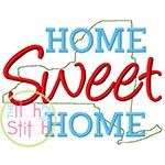 Home Sweet Home New York Embroidery | Machine Embroidery Designs by JuJu