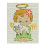 Huggable Baby Angels Machine Embroidery Designs by JuJu