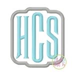 Mansion Monogram Embroidery Font | Machine Embroidery Designs by JuJu