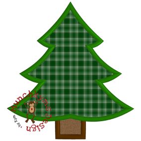 Christmas Tree | Machine Embroidery Designs by JuJu