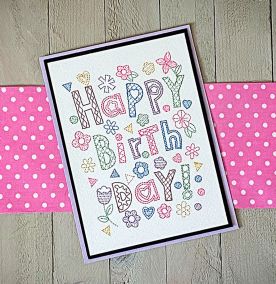 Greeting Cards Set 2 Digital Machine Embroidery Designs by JuJu Exclusive