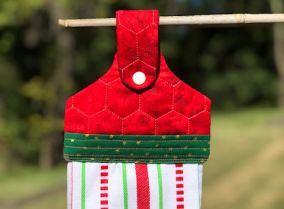 In The Hoop 5x7 Towel Topper 2 | Machine Embroidery Designs by JuJu
