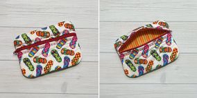 Quilted In The Hoop Zipper Bags 4