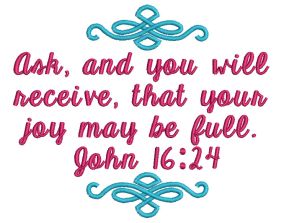 John 16:24