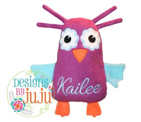 Opal Owl | Machine Embroidery Designs by JuJu